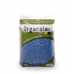 ORGACOLOR : Paillages colorés - bleu