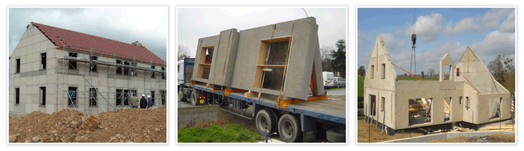 Construction de logements préfabriqués